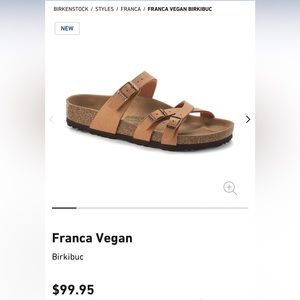 Birkenstock Franca Vegan Sandal